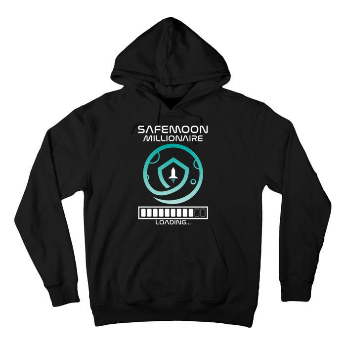 Safemoon Cryptocurrency Millionaire Loading Bar Tall Hoodie