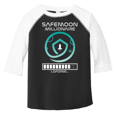 Safemoon Cryptocurrency Millionaire Loading Bar Toddler Fine Jersey T-Shirt