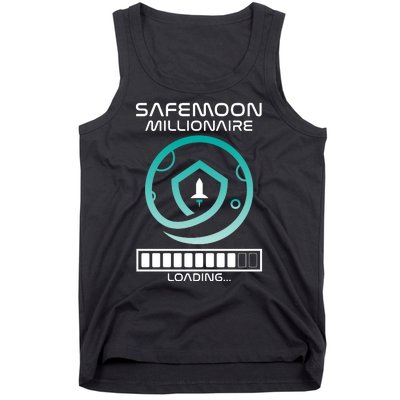 Safemoon Cryptocurrency Millionaire Loading Bar Tank Top