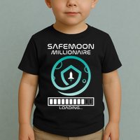 Safemoon Cryptocurrency Millionaire Loading Bar Toddler T-Shirt