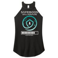 Safemoon Cryptocurrency Millionaire Loading Bar Women's Perfect Tri Rocker Tank