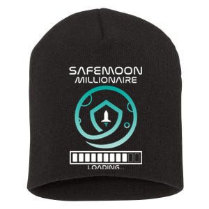 Safemoon Cryptocurrency Millionaire Loading Bar Short Acrylic Beanie