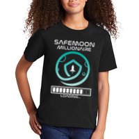 Safemoon Cryptocurrency Millionaire Loading Bar Kids T-Shirt