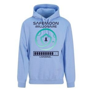 Safemoon Cryptocurrency Millionaire Loading Bar Unisex Surf Hoodie