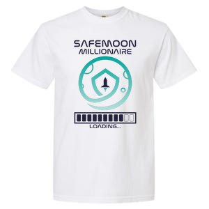 Safemoon Cryptocurrency Millionaire Loading Bar Garment-Dyed Heavyweight T-Shirt