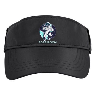 Safemoon Cryptocurrency Space Astronaut Adult Drive Performance Visor