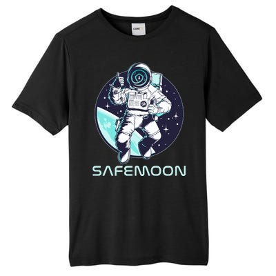 Safemoon Cryptocurrency Space Astronaut Tall Fusion ChromaSoft Performance T-Shirt