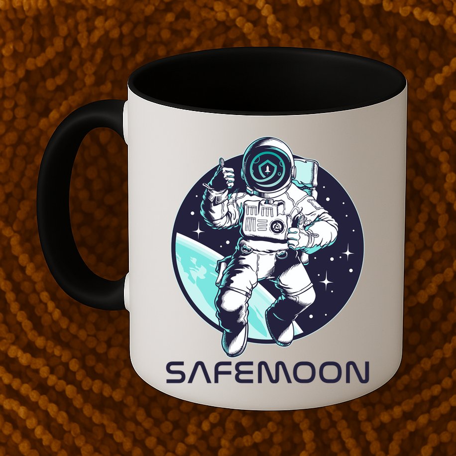 Safemoon Cryptocurrency Space Astronaut Mug