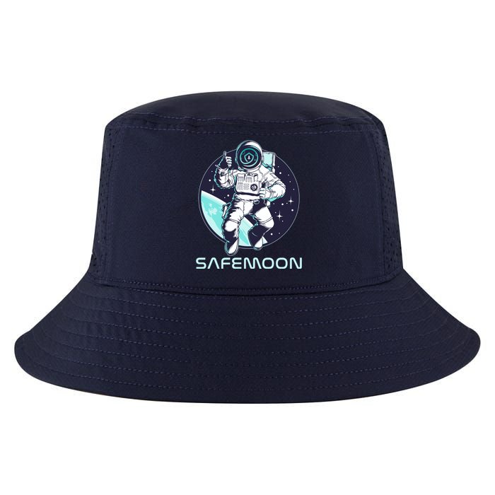 Safemoon Cryptocurrency Space Astronaut Cool Comfort Performance Bucket Hat