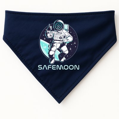 Safemoon Cryptocurrency Space Astronaut USA-Made Doggie Bandana