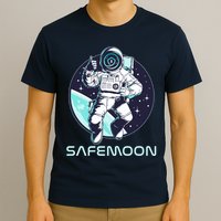 Safemoon Cryptocurrency Space Astronaut T-Shirt