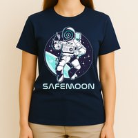 Safemoon Cryptocurrency Space Astronaut T-Shirt