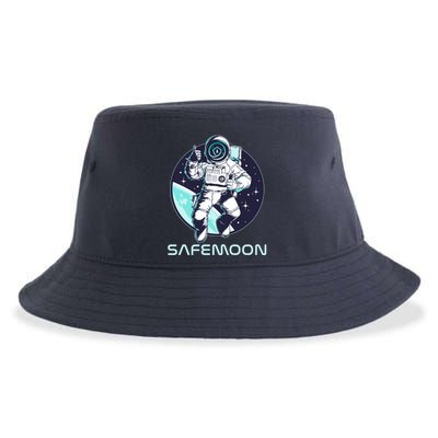 Safemoon Cryptocurrency Space Astronaut Sustainable Bucket Hat