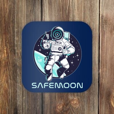 Safemoon Cryptocurrency Space Astronaut Coaster