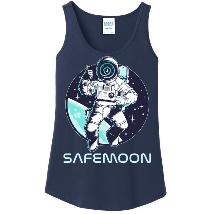 Safemoon Cryptocurrency Space Astronaut Ladies Essential Tank