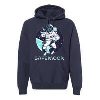 Safemoon Cryptocurrency Space Astronaut Premium Hoodie