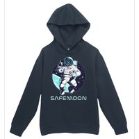 Safemoon Cryptocurrency Space Astronaut Urban Pullover Hoodie