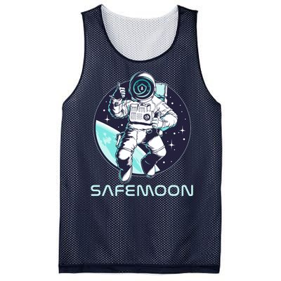 Safemoon Cryptocurrency Space Astronaut Mesh Reversible Basketball Jersey Tank