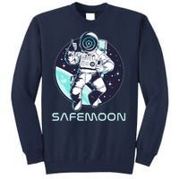 Safemoon Cryptocurrency Space Astronaut Tall Sweatshirt