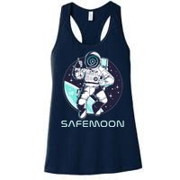 Safemoon Cryptocurrency Space Astronaut Women's Racerback Tank