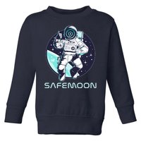 Safemoon Cryptocurrency Space Astronaut Toddler Sweatshirt