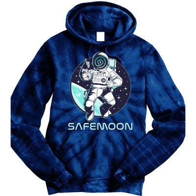 Safemoon Cryptocurrency Space Astronaut Tie Dye Hoodie