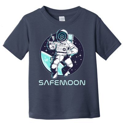 Safemoon Cryptocurrency Space Astronaut Toddler T-Shirt