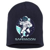 Safemoon Cryptocurrency Space Astronaut Short Acrylic Beanie