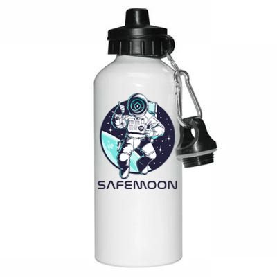 Safemoon Cryptocurrency Space Astronaut Aluminum Water Bottle