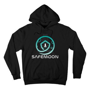 Safemoon Cryptocurrency Space Grid Hoodie