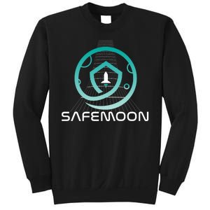 Safemoon Cryptocurrency Space Grid Sweatshirt