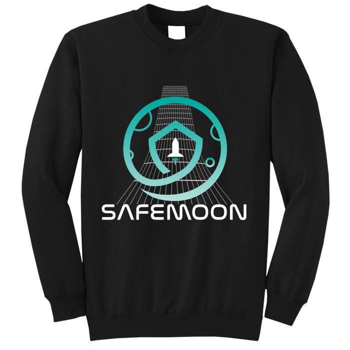 Safemoon Cryptocurrency Space Grid Sweatshirt