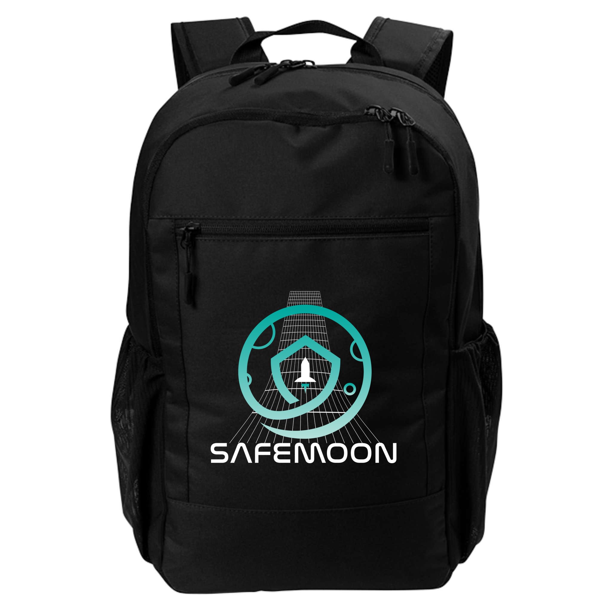 Safemoon Cryptocurrency Space Grid Backpack