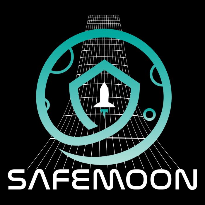 Safemoon Cryptocurrency Space Grid Sustainable Bucket Hat