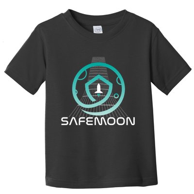 Safemoon Cryptocurrency Space Grid Toddler T-Shirt