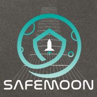 Safemoon Cryptocurrency Space Grid Cotton Canvas Backpack
