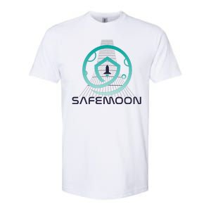 Safemoon Cryptocurrency Space Grid Softstyle CVC T-Shirt