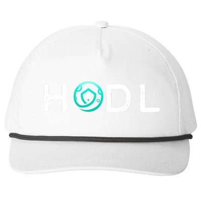 SafeMoon HODL Crypto Hold Currency Snapback Five-Panel Rope Hat