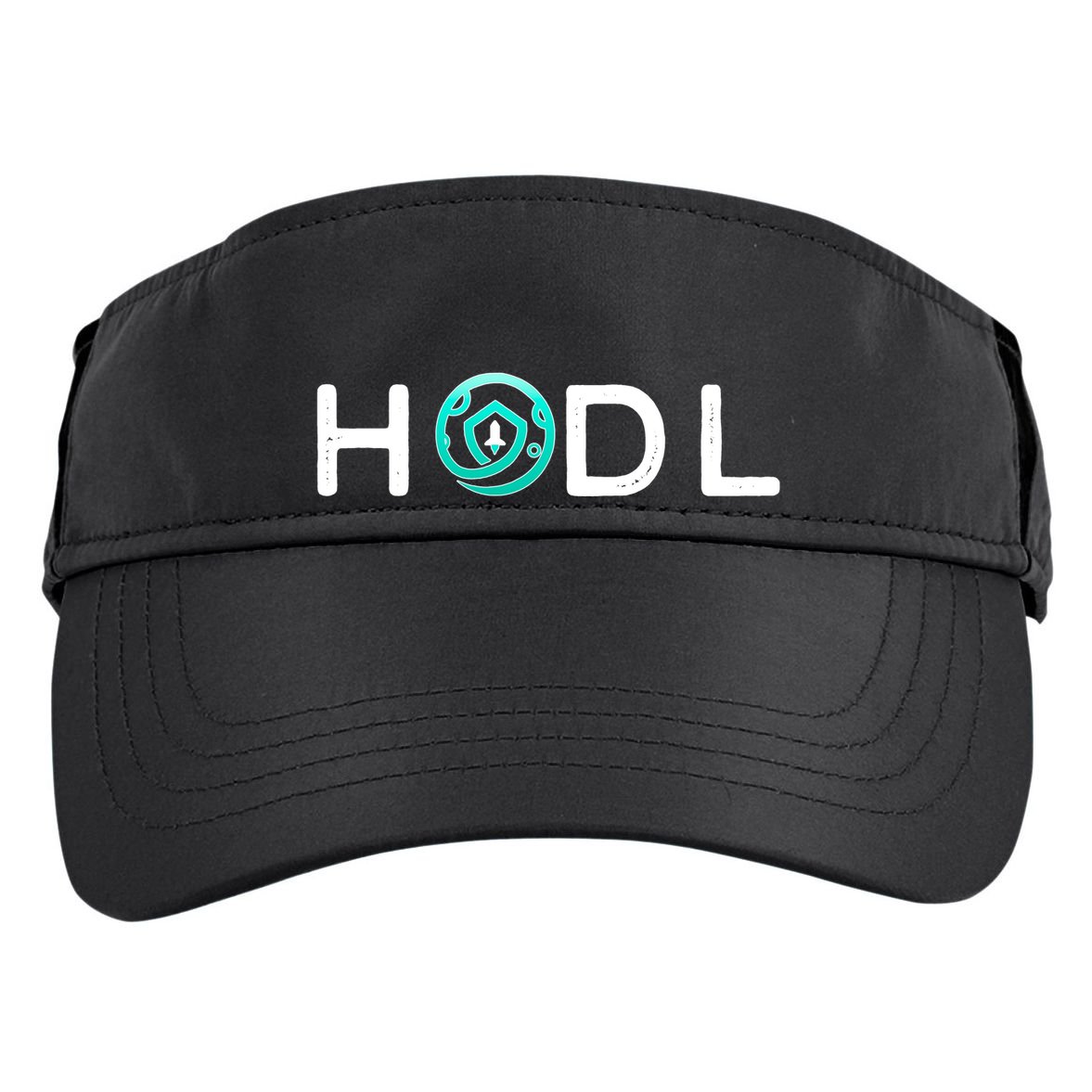 SafeMoon HODL Crypto Hold Currency Adult Drive Performance Visor
