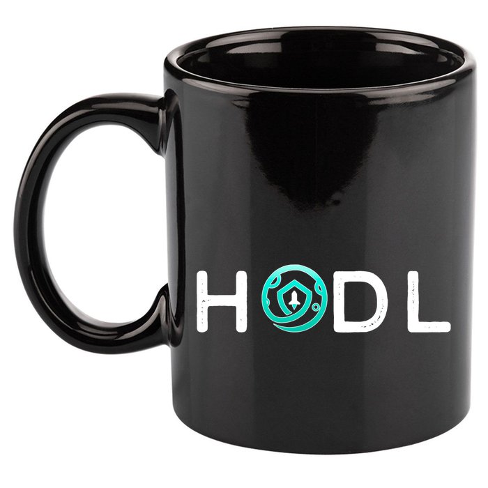 SafeMoon HODL Crypto Hold Currency 11oz C Handle Ceramic Mug