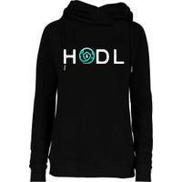 SafeMoon HODL Crypto Hold Currency Womens Funnel Neck Pullover Hood