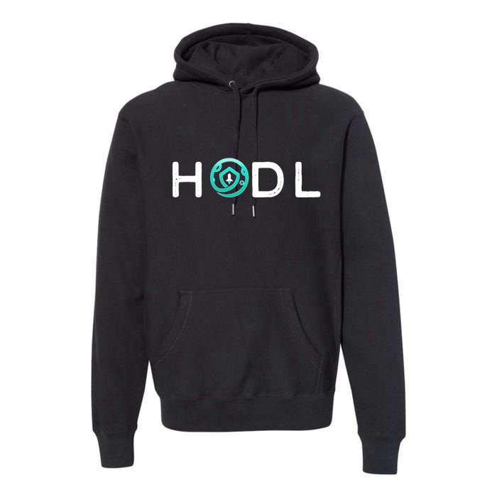 SafeMoon HODL Crypto Hold Currency Premium Hoodie