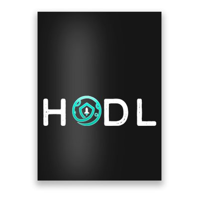 SafeMoon HODL Crypto Hold Currency Poster