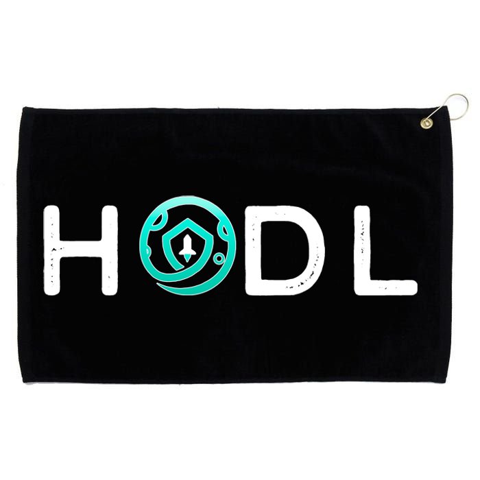 SafeMoon HODL Crypto Hold Currency Grommeted Golf Towel