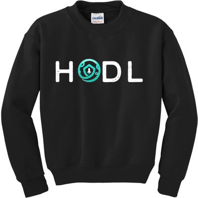 SafeMoon HODL Crypto Hold Currency Kids Sweatshirt