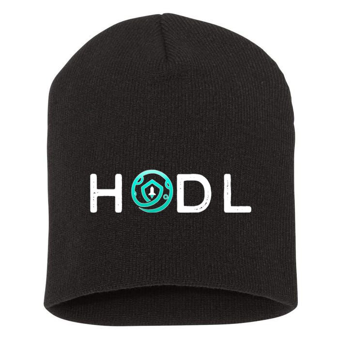 SafeMoon HODL Crypto Hold Currency Short Acrylic Beanie