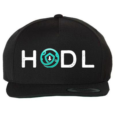 SafeMoon HODL Crypto Hold Currency Wool Snapback Cap