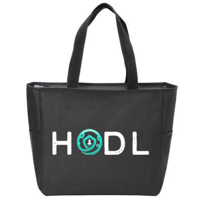 SafeMoon HODL Crypto Hold Currency Zip Tote Bag