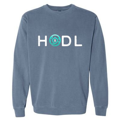 SafeMoon HODL Crypto Hold Currency Garment-Dyed Sweatshirt