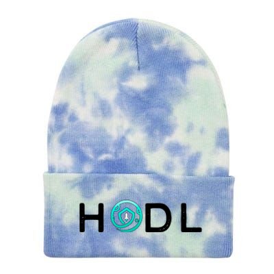 SafeMoon HODL Crypto Hold Currency Tie Dye 12in Knit Beanie